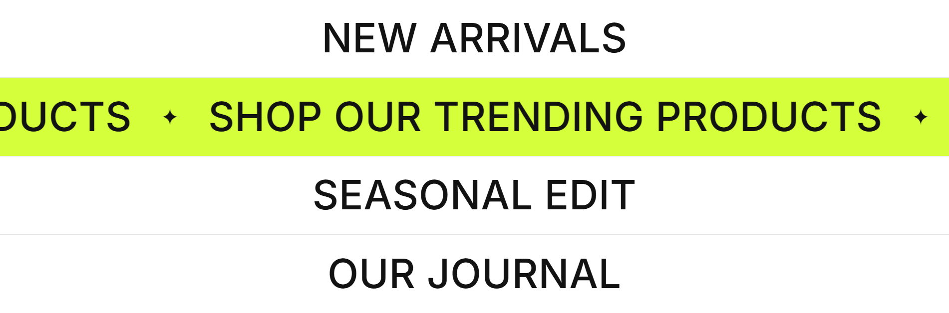 Preview of CS — Text Marquee #3