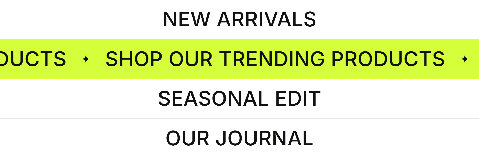 CS — Text Marquee #3