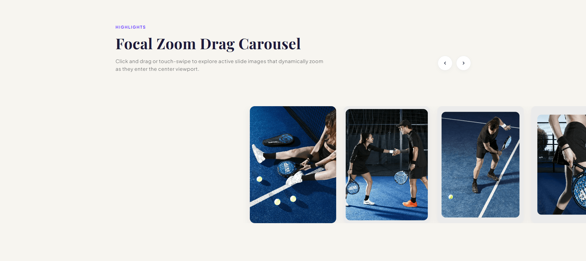 Preview of CS — Image Slider #3 (Drag)