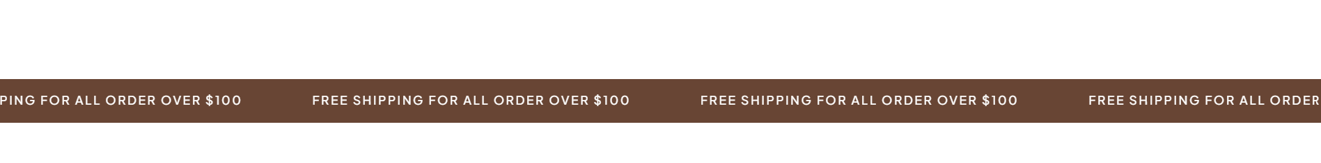 Preview of CS — Announcement Bar #1