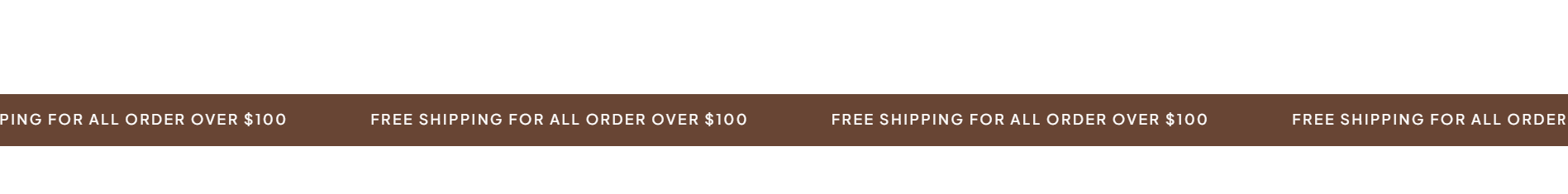 Preview of CS — Announcement Bar #1