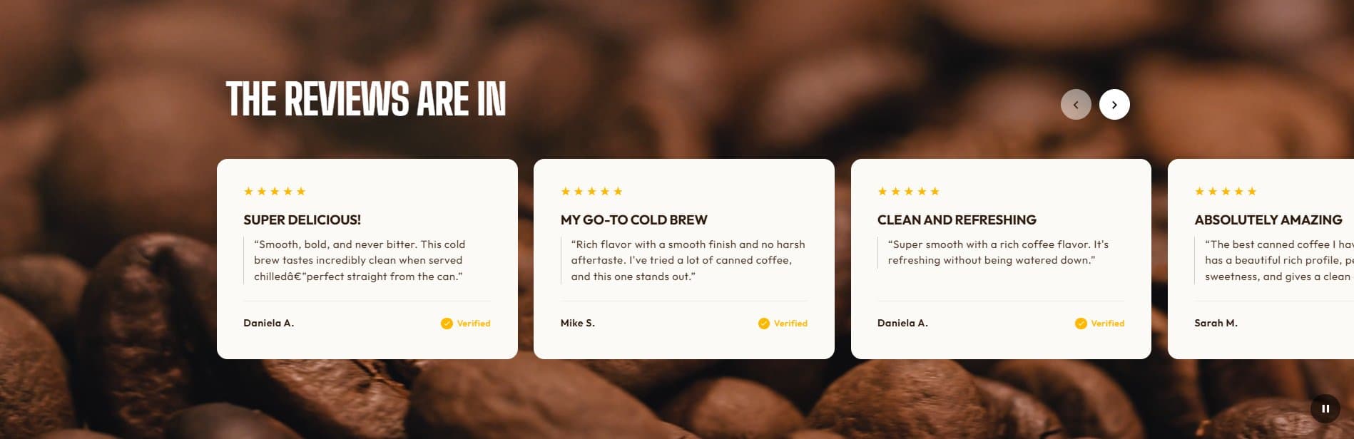 Preview of CS — Testimonial #2